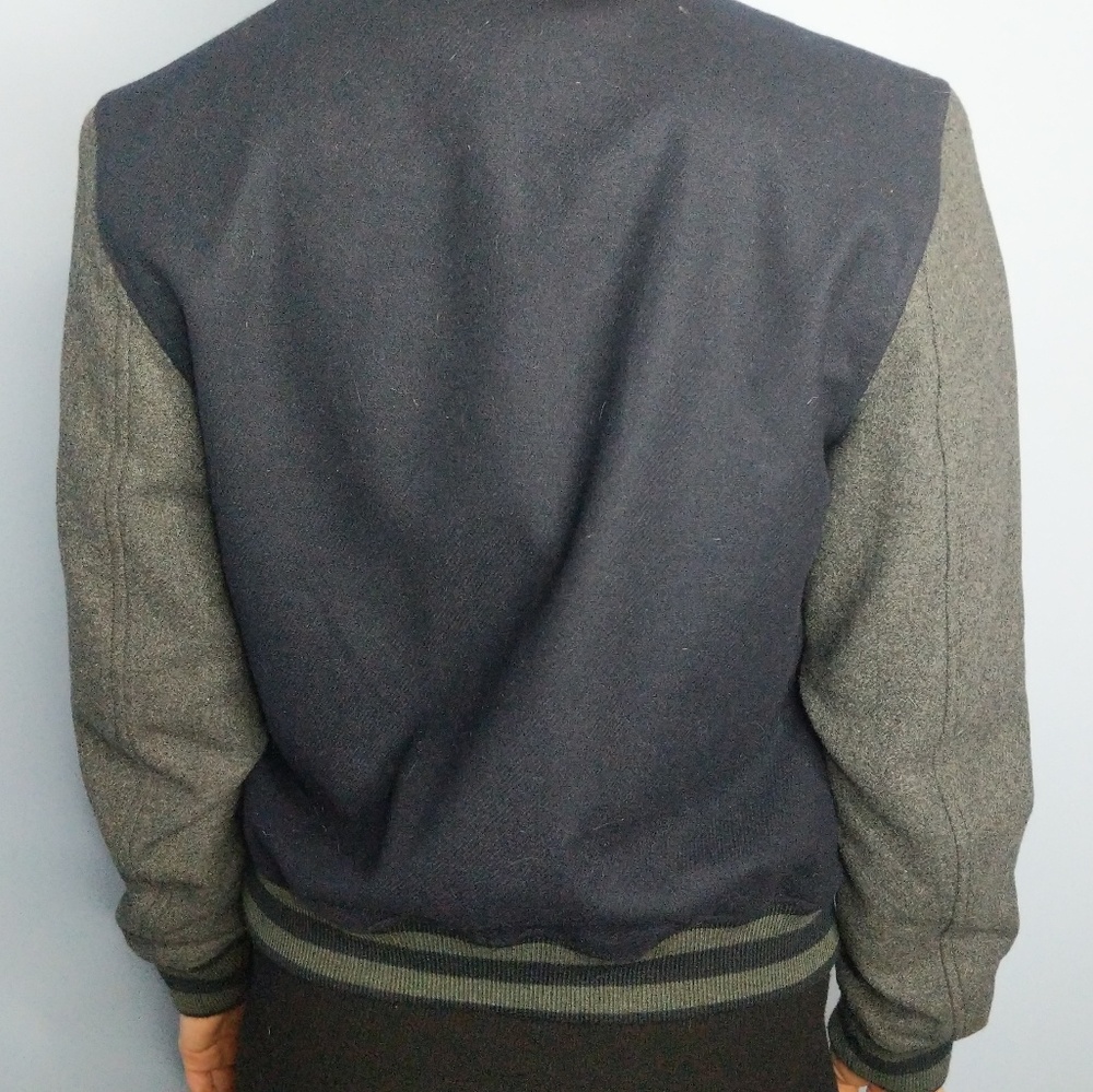 H & M Letterman jacket size 2 - Picture 6 of 6